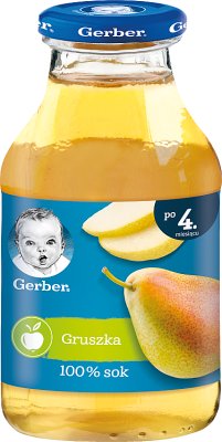 Gerber 100% pear juice