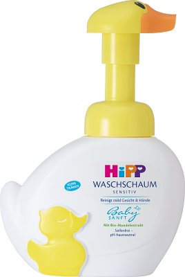 Espuma de pato HiPP para lavarse la cara y las manos