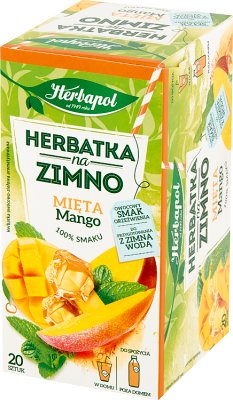 Herbapol Herbatka na zimno o smaku mięty z mango