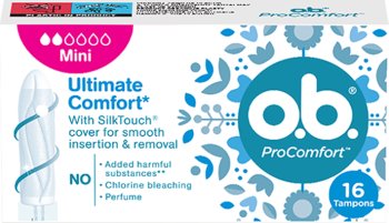 OB ProComfort Mini Tampons