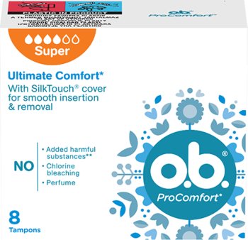 OB ProComfort Super Tampones