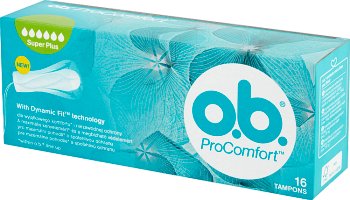 Tampones OB ProComfort Super Plus