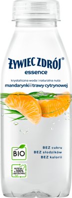 Żywiec Zdrój Essenz Nicht kohlensäurehaltiges BIO-Getränk mit Mandarinen- und Zitronengrasgeschmack