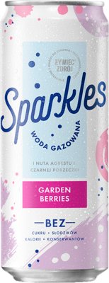 Żywiec Zdrój Sparkles Garden  Berries nuta Agrestu i czarnej porzeczki woda  gazowana