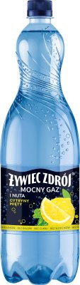 Żywiec Zdrój strong gas with hints of lemon and mint