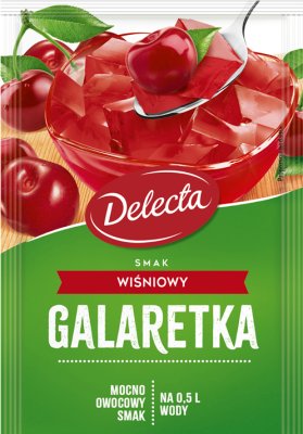 Delecta Galaretka smak wiśniowy