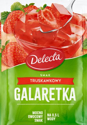 Delecta Jelly strawberry flavor