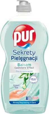 Pur Secrets Care Balm Green Tea dishwashing liquid