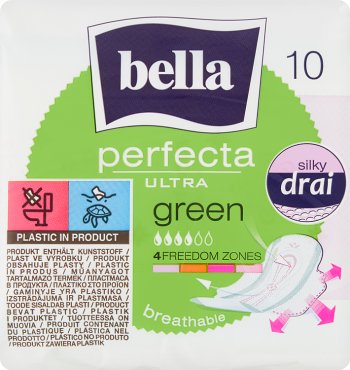 Bella Perfecta Ultra Green Damenbinden