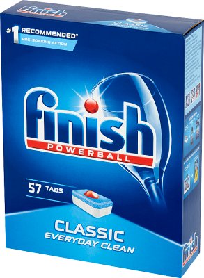 Finish Classic Tablets zum Abwaschen von Geschirr in der Spülmaschine