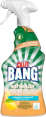 Cillit Bang Naturally Powerful  Spray do łazienki