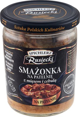 Spichlerz Rusiecki Smażonka Na patelnię z mięsem i cebulą