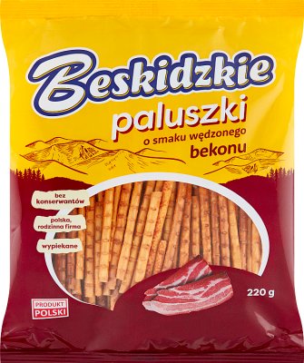 Beskidzkie Fingers with the taste of smoked bacon