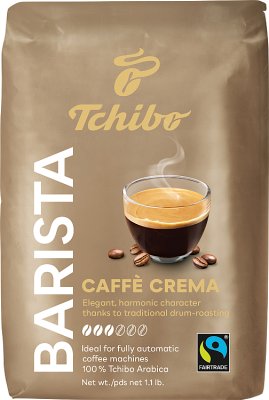 Tchibo Barista Caffe Crema Kawa  palona ziarnista