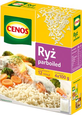 Cenos Parboiled Reis 4x100g