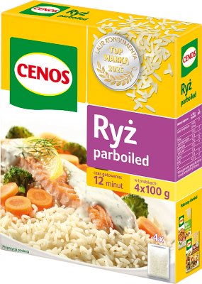 Cenos Ryż parboiled 4x100g