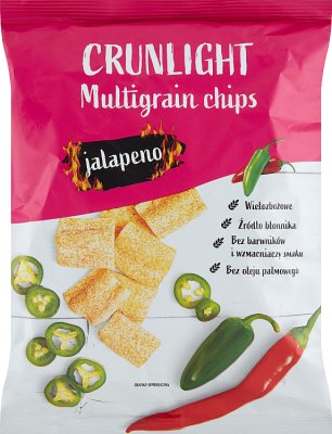 TBM Crunlight chrupki wielozbożowe jalapeno