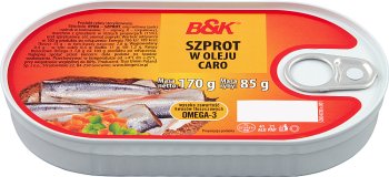 B & K Sprat in Caroöl