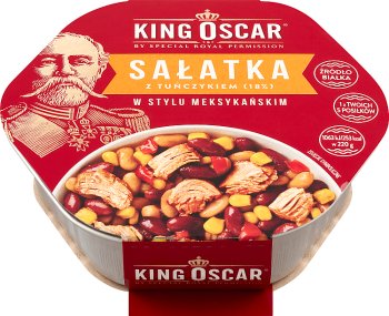 King Oscar Salad ready to eat in the Mexican style