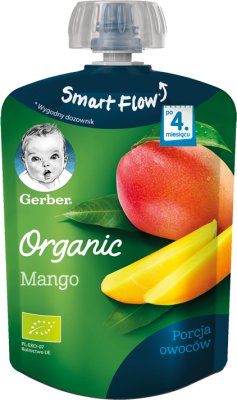 Postre de mango orgánico Gerber