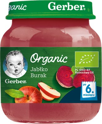 Gerber Organic Jabłko burak