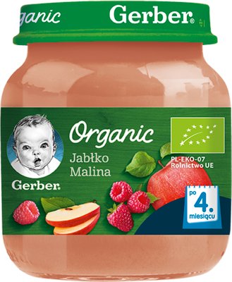 Gerber Organic Apple raspberry