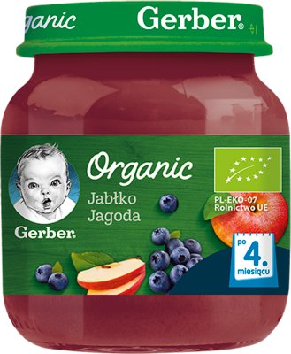 Gerber Organic Apple Berry