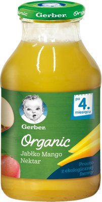 Gerber Organic Mango Apple Nectar