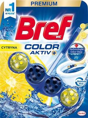 Bref WC Color Aktiv + Подвеска для унитаза лимон