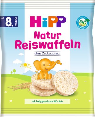 HiPP BIO od pokoleń, Wafeli ryżowe - naturalne 