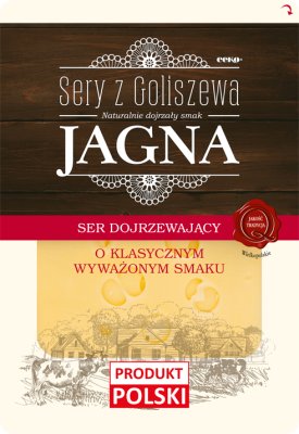Sery z Goliszewa Jagna Ser dojrzewający w plastrach
