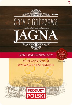 Sery z Goliszewa Jagna Ser  dojrzewający w plastrach