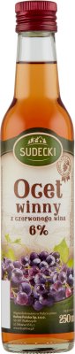 SUDECKI Red Wine Vinegar 6%