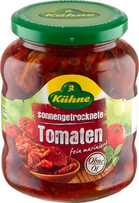 Kühne Tomatoes Getrocknet ohne Öl in einer Marinade aus Weißweinessig