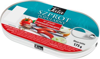 Fala Sprat, beliebt in Tomatensauce