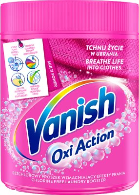 Vanish Oxi Action Odplamiacz  do tkanin w proszku