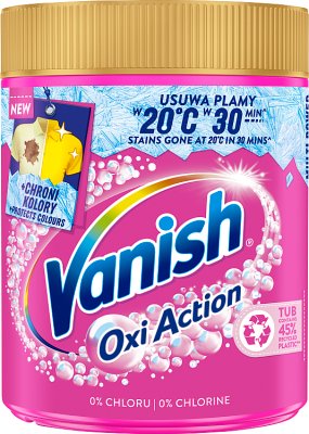 Vanish Oxi Action Odplamiacz  do tkanin w proszku