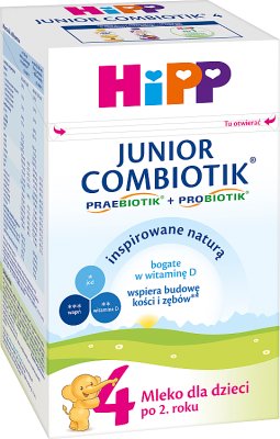 HIPP 4 JUNIOR COMBIOTIK para niños