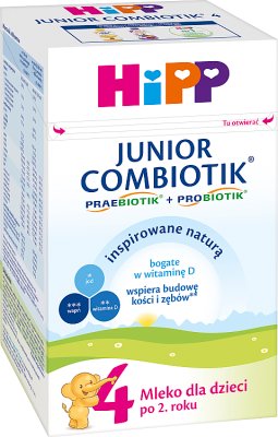 HIPP 4 JUNIOR COMBIOTIK dla dzieci 