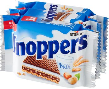 Knoppers Wafelek mleczno-orzechowy  3 x 25 g