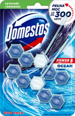 Domestos Power 5 Ocean Kostka  toaletowa 2x55g