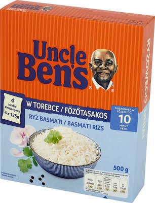 Uncle Bens Basmati Rice 4x125 g