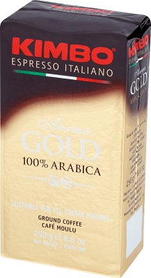 Kimbo Aroma Gold 100% Arabica Gemahlener Kaffee