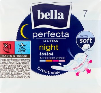 Bella Perfecta ulta ночные гигиенические прокладки