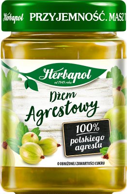 Herbapol Low-sugar gooseberry jam