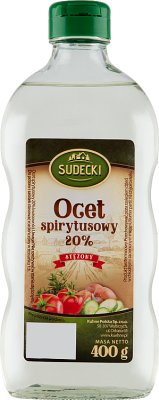 Vinagre de alcohol SUDECKI 20%