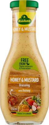 Honey-Mustard Kühne Dressing with finest Yucatan-honey