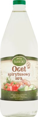 SUDECKI Ocet Spirytusowy 10%