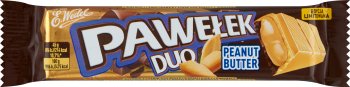 Wedel baton pawełek duo peanut butter