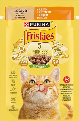 Purina Friskies karma dla kota w sosie z kurczakiem